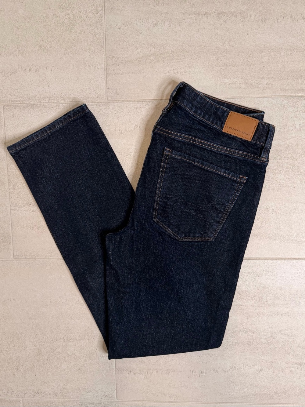 💛2 for 20- Dark Blue Woman’s Straight-Leg Jeans